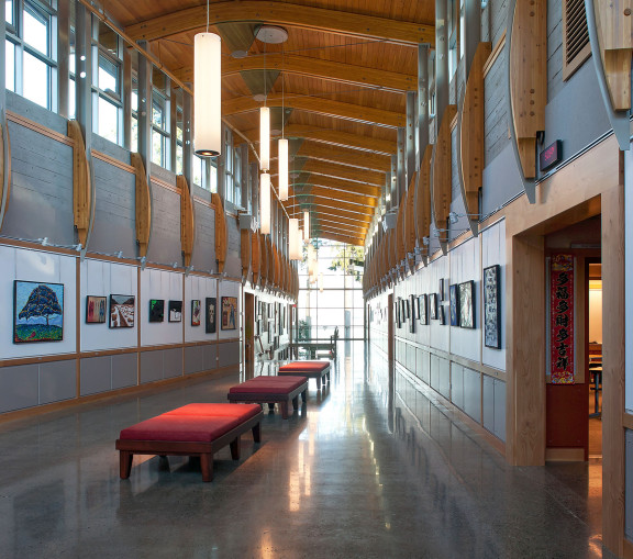 The art gallery in the Centre for Art and Humanities at Brentwood